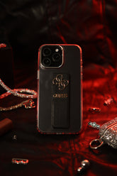 GUESS 4G GRIP STAND CLEAR COVER