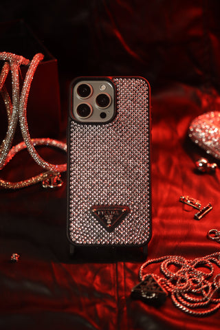 PRADA CROSSBODY CRYSTAL COVER