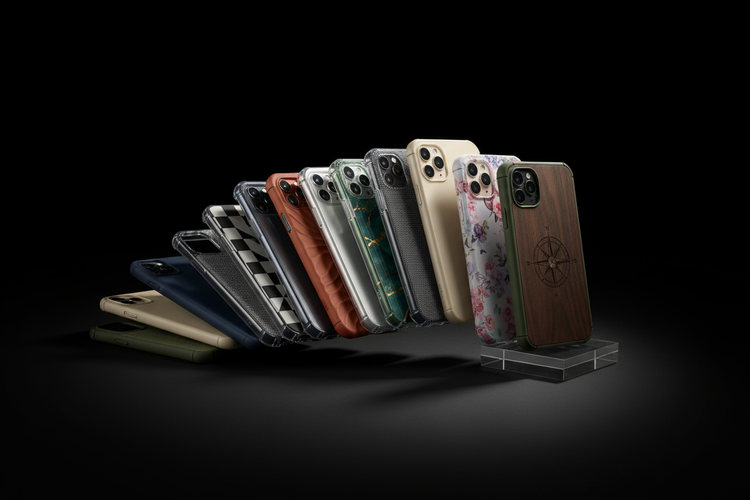 phone cases but the back ground black